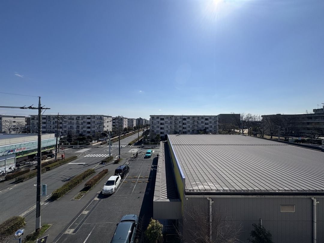 バルコニーからの眺望 アミティ三郷早稲田1号棟