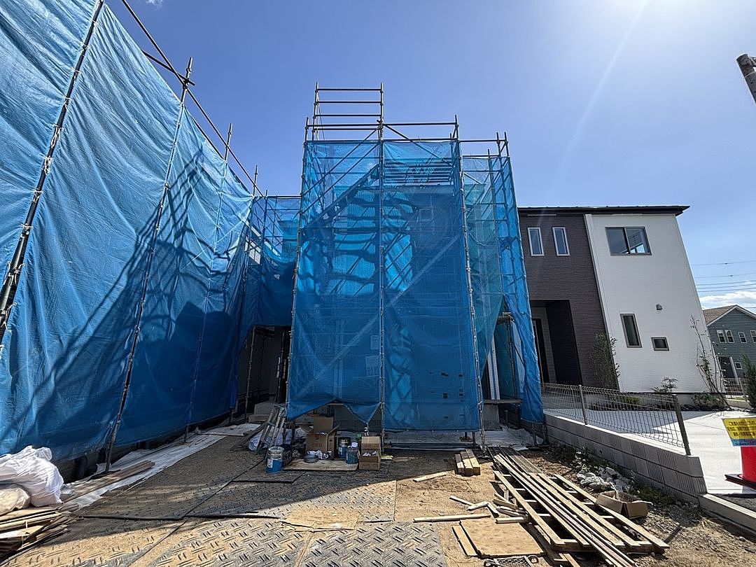 外観(令和8年5月10日撮影) 三郷市戸ケ崎新築戸建C号棟