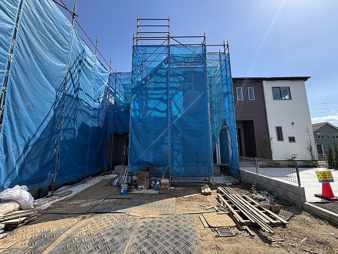 外観(令和8年5月10日撮影) 三郷市戸ケ崎新築戸建C号棟