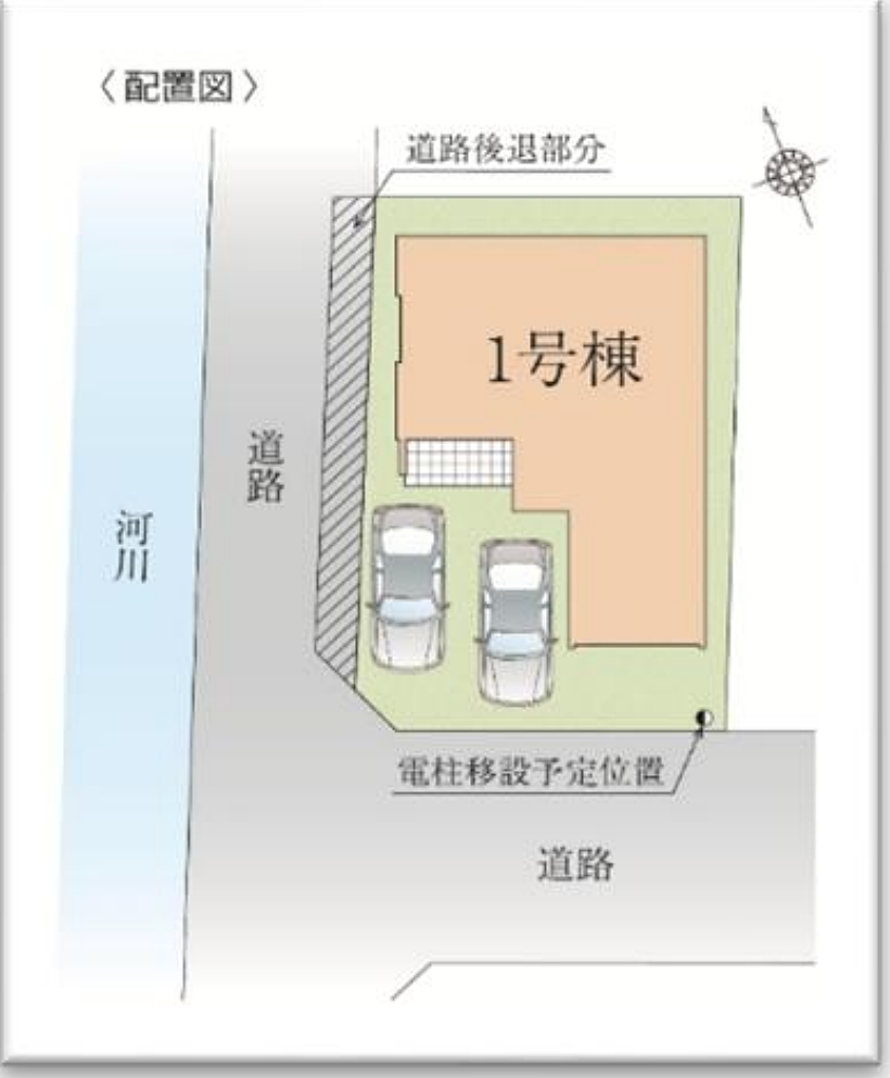 区画図 三郷市新和3丁目新築戸建