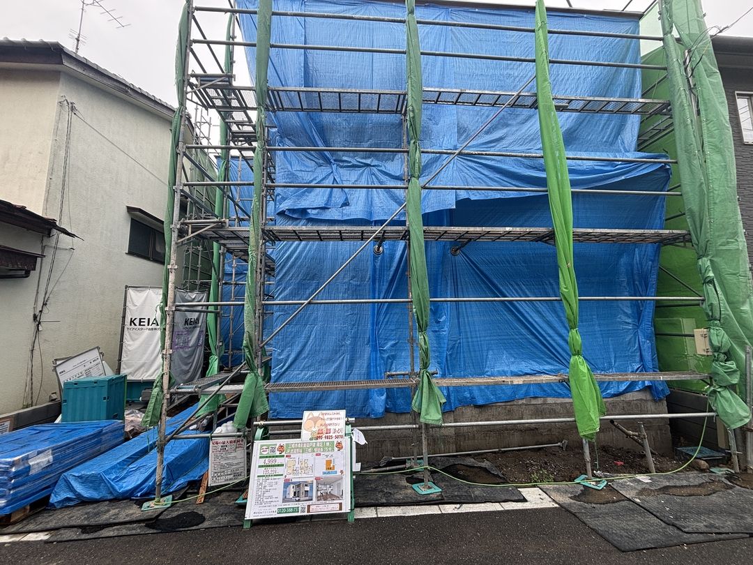 外観(令和8年6月28日撮影) 三郷市幸房新築戸建