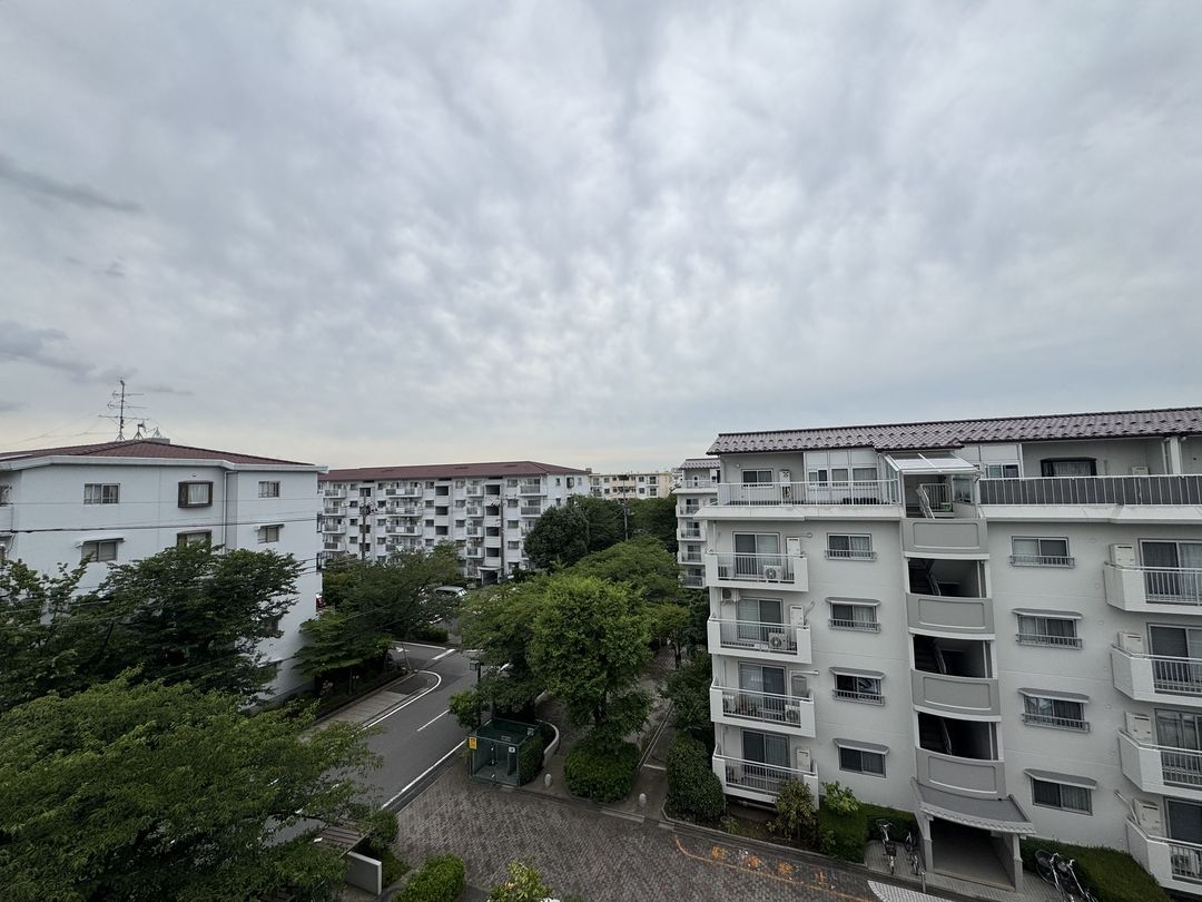 バルコニーからの眺望 三郷早稲田団地7-29-3号棟