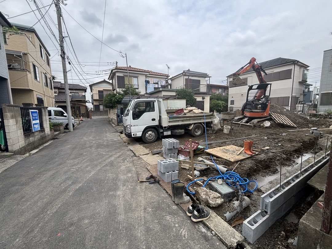 外観(令和8年7月4日撮影) 三郷市戸ケ崎新築戸建