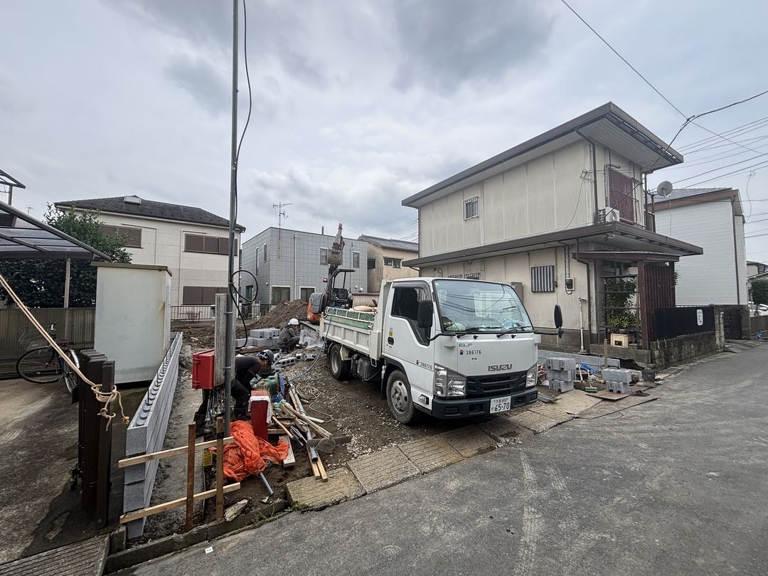 外観(令和8年7月4日撮影) 三郷市戸ケ崎新築戸建