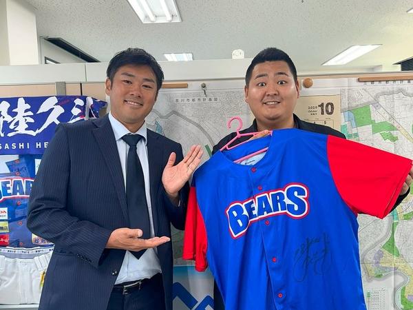 埼玉武蔵ヒートベアーズも応援!由規さんと!