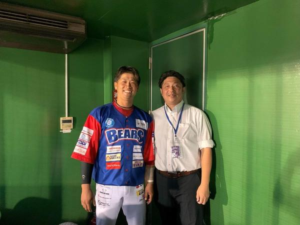 埼玉武蔵ヒートベアーズを応援!清田さんと!
